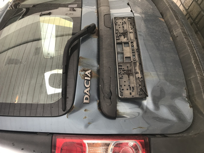 Дверь задняя Dacia Logan MCV универсал 2008 г.  1.4 л бензин Ровно
