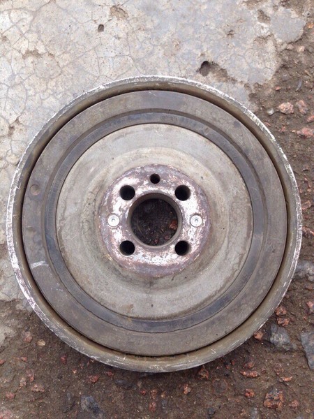 Шкив коленчатого вала 55196301   Fiat Doblo, Opel Vectra