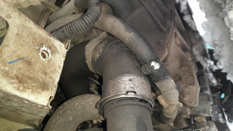 Патрубок интеркулера (нижний левый) Renault Trafic 3 2016 г.  1.6 л дизель Авдеевка