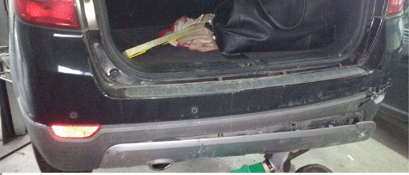 Бампер задній у зборі Chevrolet Captiva  2010 універсал 2.4 Электр 