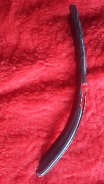 Ручка наружная задняя левая, водосток над задней левой дверью Toyota Carina E  1996 1.8 Бензин 