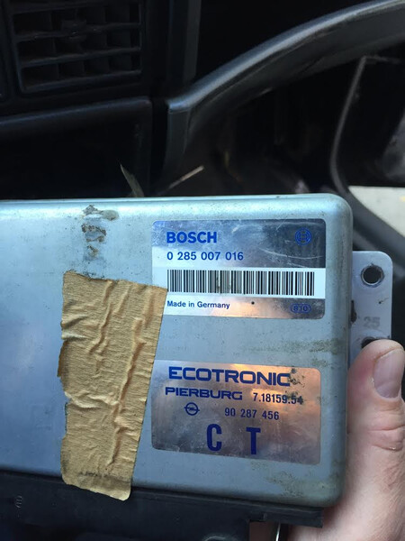 Блок управления vsc 0285007016   Opel Ascona, Opel Kadett, Opel Omega, Opel Vectra