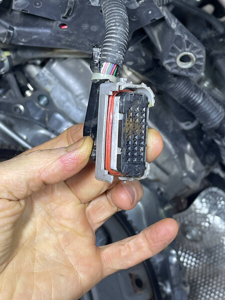 Разъем акпп ua80 30pin (кусок проводки с разъемом) Toyota RAV4  2020 2.5 Бензин Киев