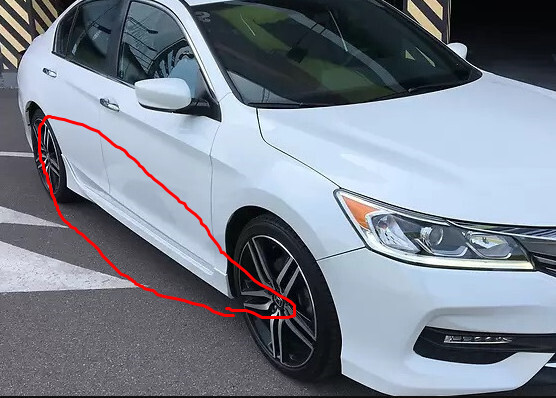 Накладка порога правая Honda Accord 9  2017 2.5 Бензин Черкассы