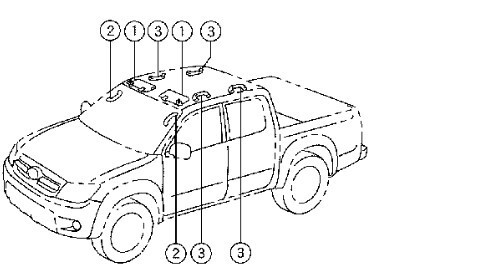 Ручка правая передняя пассажирская Toyota Hilux  2012 Николаев
