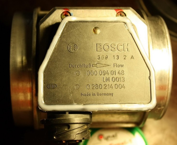 Расходомер воздуха 0 280 214 004   Mercedes E-Class, Mercedes S-Class