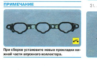 Прокладка впускного колектора Mitsubishi Outlander XL  2007 3.0 Бензин Київ