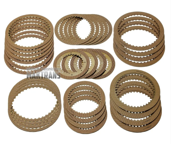 Комплект фрикционных дисков Toyota Highlander U151E 2012 3.5 Бензин 