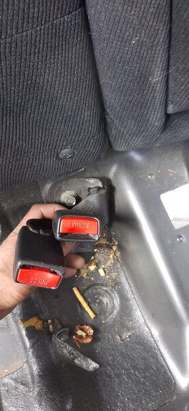 Ответная часть ремня безопасности заднего Honda Civic 8  2007 1.8 Бензин Запорожье
