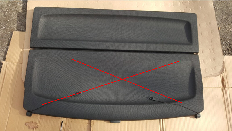 Полиця багажника BMW X1 2018 р.  2.0 л бензин Ковель