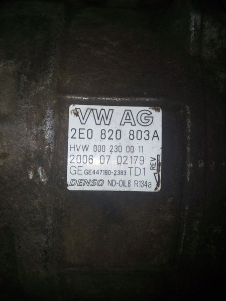 Муфта компрессора кондиционера Volkswagen Crafter  2006 2.5 Дизель Мироновка