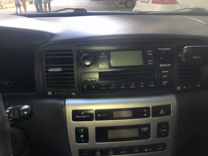 Дефлектор воздухозаборника Toyota Corolla E120  2003 хэтчбек  Бензин Измаил