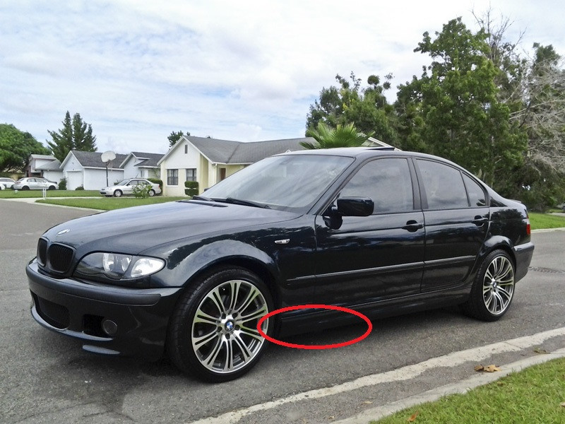 Часть порога BMW 3 Series E46 2003 г.  1.8 л бензин Мелитополь