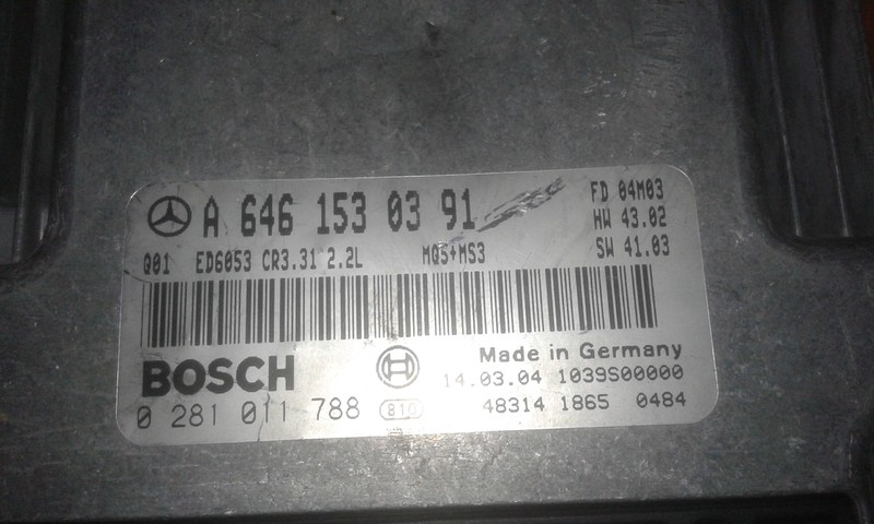 ЕБУ Mercedes Vito 2004 р.  2.2 л дизель Чернівці