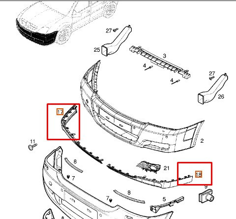 Спойлер (накладка переднего бампера) правая Opel Vectra  2002 2.2 Бензин Харьков