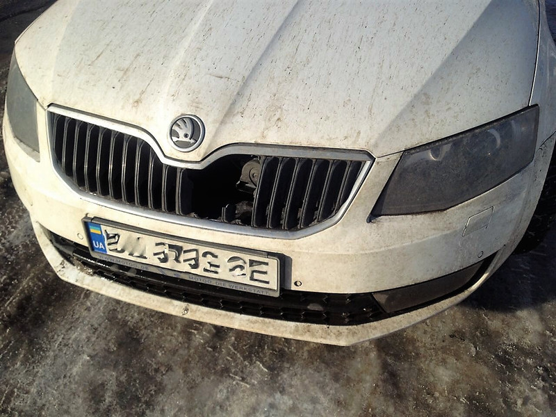Решетка радіатора Skoda Octavia  2015 універсал 2.0 Дизель Хмельницький