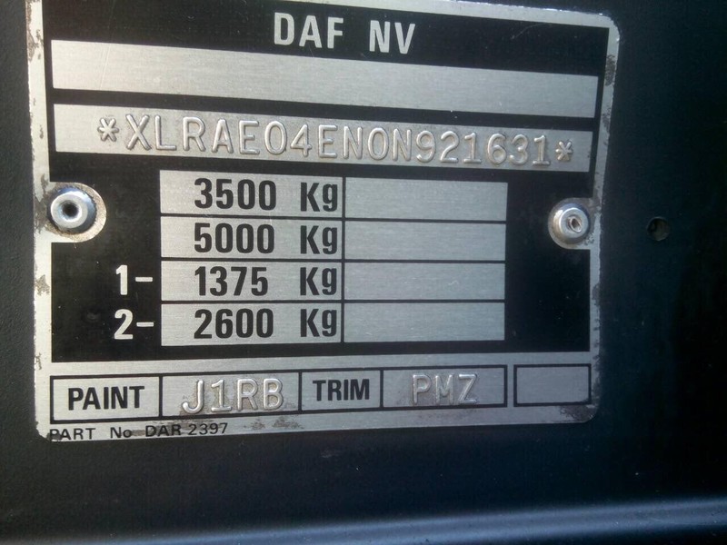 Передние шкворня левые правые DAF 400 NV 1992 2.0 Дизель Харьков