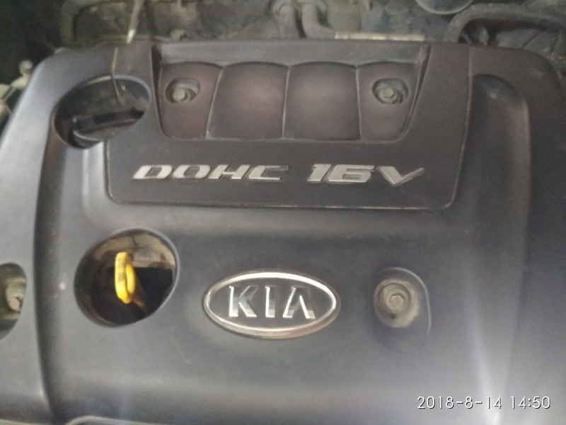 Двигатель без навесного Kia Cerato  2007 хэтчбек 1.6 Бензин Одесса