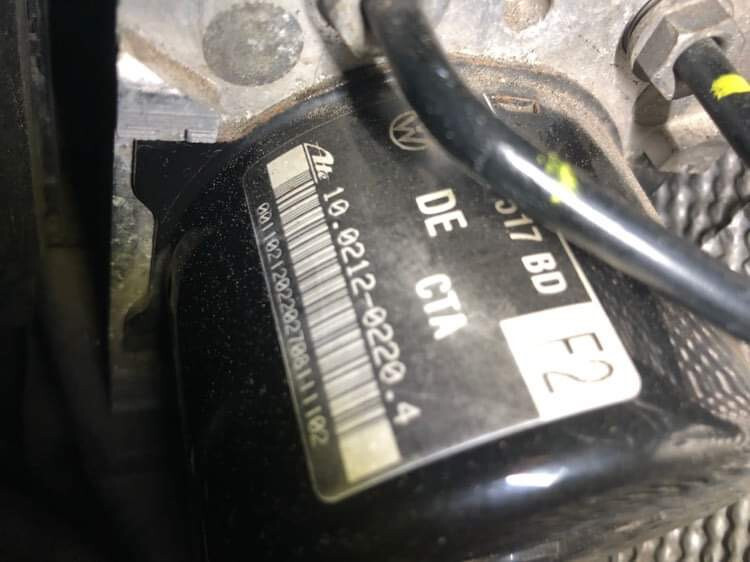 Блок abs 1.9tdi 77kw Skoda Octavia A5  2008 хэтчбек 19.0 Дизель Ивано-Франковск
