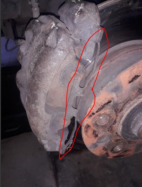 Гальмівний супорт передній лівий Volkswagen LT  2000 2.8 Дизель 