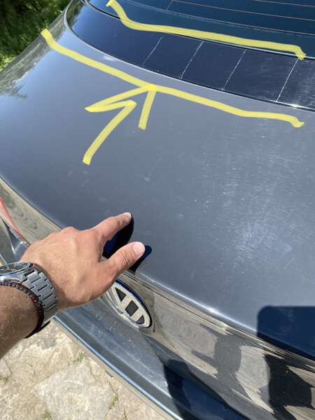 Накладка стекла Volkswagen Passat CC  2010 2.0 Бензин Киев