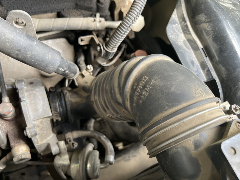 Патрубок турбины Mitsubishi L 200  2008 2.5 Дизель Еланец