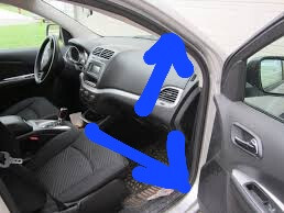 Уплотнитель двери Dodge Journey 2016 г.  2.4 л бензин