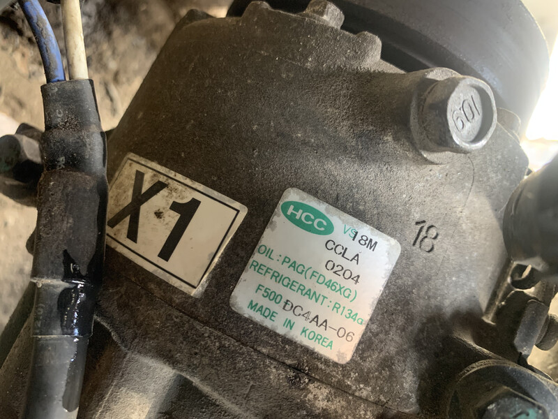 Шкив компрессора кондиционера Hyundai Sonata NF 5  2008 2.4 Бензин Хмельник