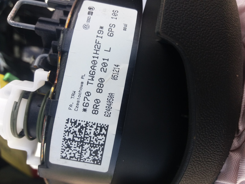 Подушка в руль Audi Q5 2013 г.  2.0 л бензин Ровно