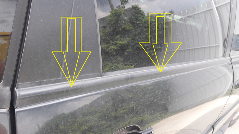 Молдинг стекла SSangYong Rexton 2007 р.  2.7 л дизель Київ