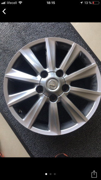 Центральные колпаки дисков r20 Lexus LX  2009 5.7 Дизель 