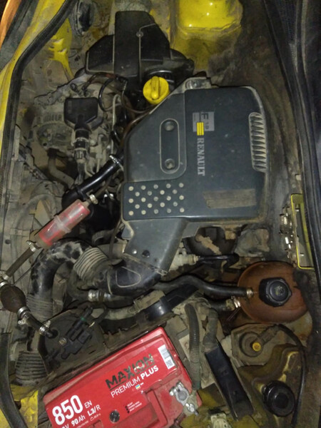 Мотор голый Renault Kangoo универсал 2002 г.  1.9 л дизель