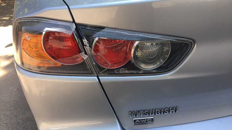 Фонарь задний левый в крыло и в крышку Mitsubishi Lancer X  2015  Бензин Киев