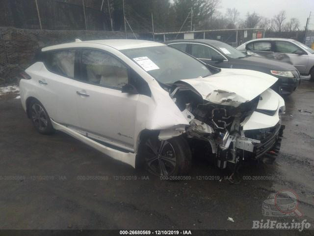 Бампер передній Nissan Leaf  2019 хетчбек 1.0 Электро 