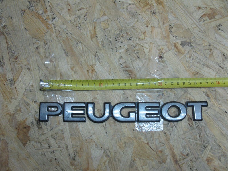 Значок эмблема логотип peugeot зад Peugeot Partner  2000 1.6 Бензин Львов