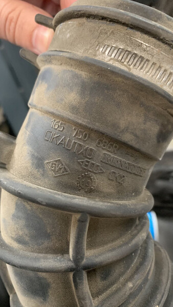Воздушный патрубок 165750686R   Renault Kangoo, Renault Megane, Renault Scenic