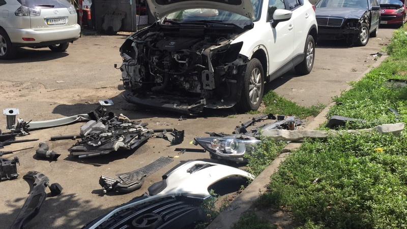 Капот Mazda CX-5 SHY1 2016 г.  2.2 л бензин Киев