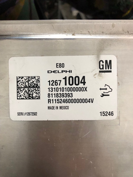 Ecu блок двигателя Chevrolet Malibu  2015 2.0 Бензин 