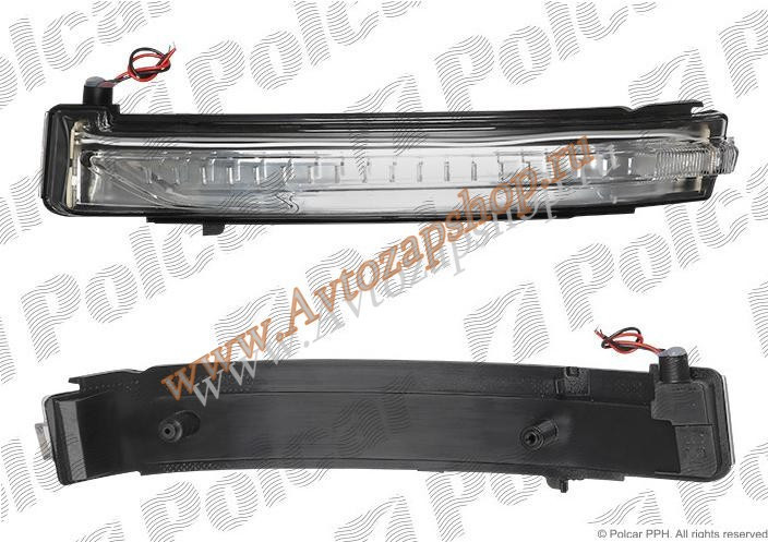 Повторитель зеркала левого Nissan Qashqai j11 2015 1.6 Дизель 