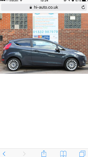 Крыло заднее Ford Fiesta MK7  2011 хэтчбек 1.3 Бензин Винница