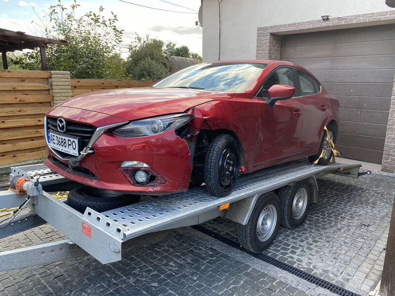 Крыло переднее левое Mazda 3 BM 2015 г.  1.5 л бензин Днепр