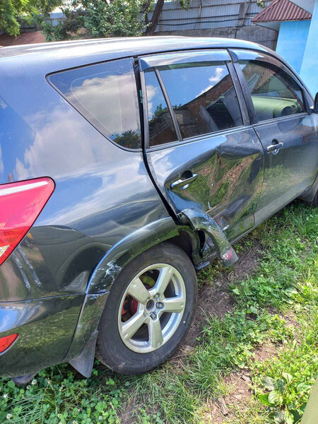 Четверть задняя правая под расширитель (или арка с куском порога) Toyota RAV4  2007 2.2 Дизель 