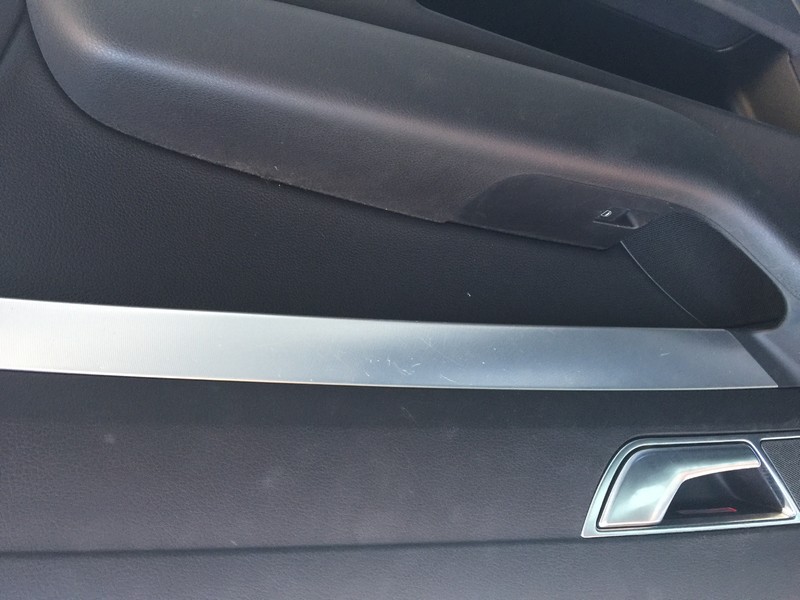 Хромированные накладки дверных карт Audi A6 C6  2005 3.0 Дизель Полтава