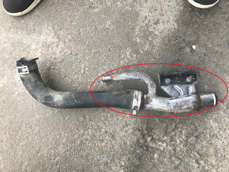 Патрубок радиатора Honda Civic  2017 2.0 Бензин Одесса