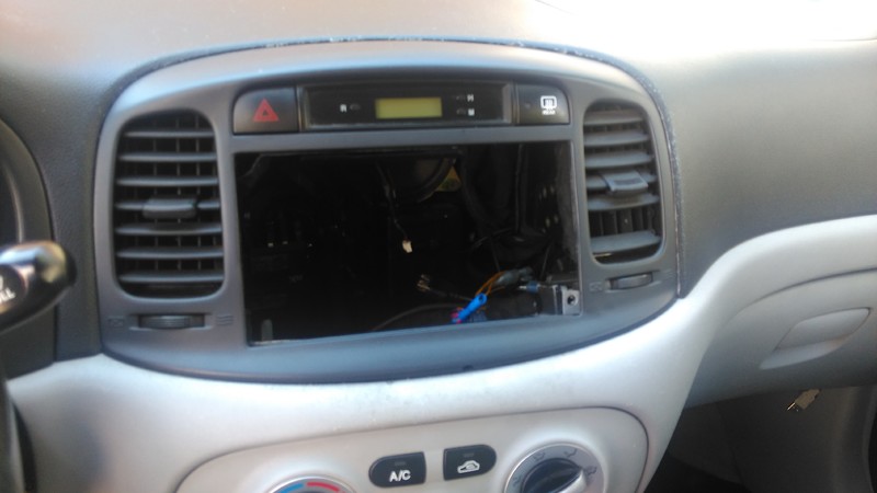 Окантовка магнитолы Hyundai Accent  2008 1.5 Дизель Запорожье