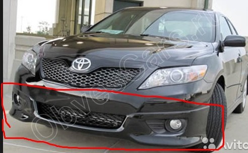 Юбка переднего бампера Toyota Camry  2006 2.4 Бензин Киев