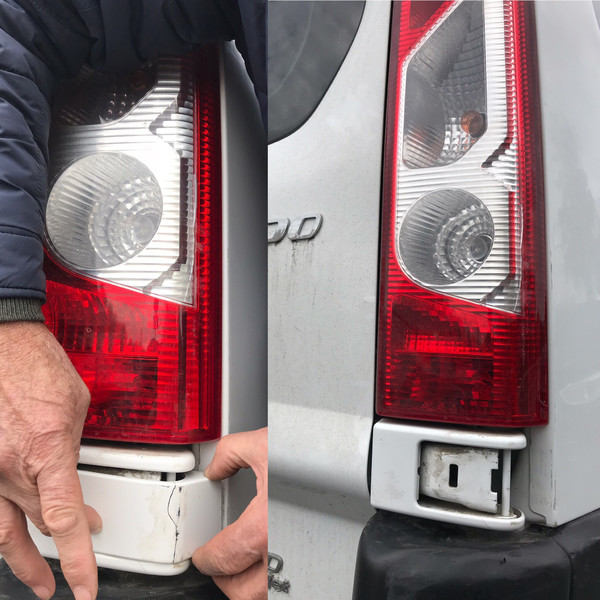 Накладка петли задней распашонки Fiat Scudo  2013 2.0 Дизель Хмельницкий