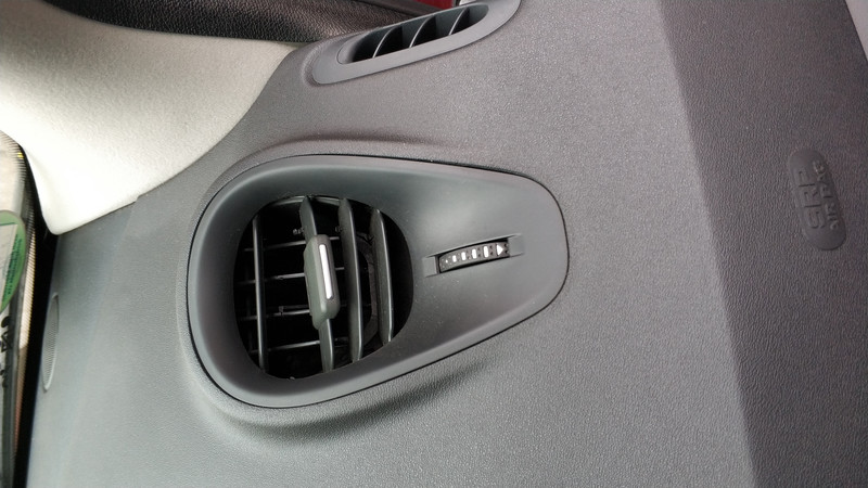 Дефлектор обдува салона Renault Grand Scenic 2 поколение, рестайлинг 2008 универсал 2.0 Бензин Херсон