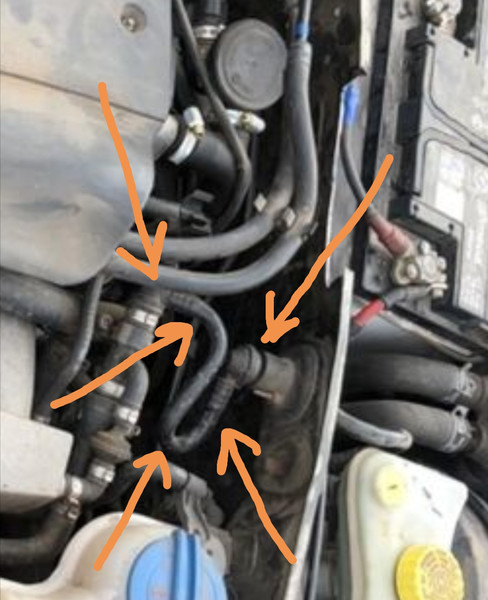 Вакуумная трубка тормозов турбина Audi A4 Турбо 1999 1.8 Бензин Краматорск