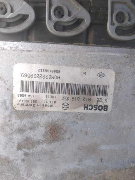 Мозги комплект 0 281 010 819   Renault Megane